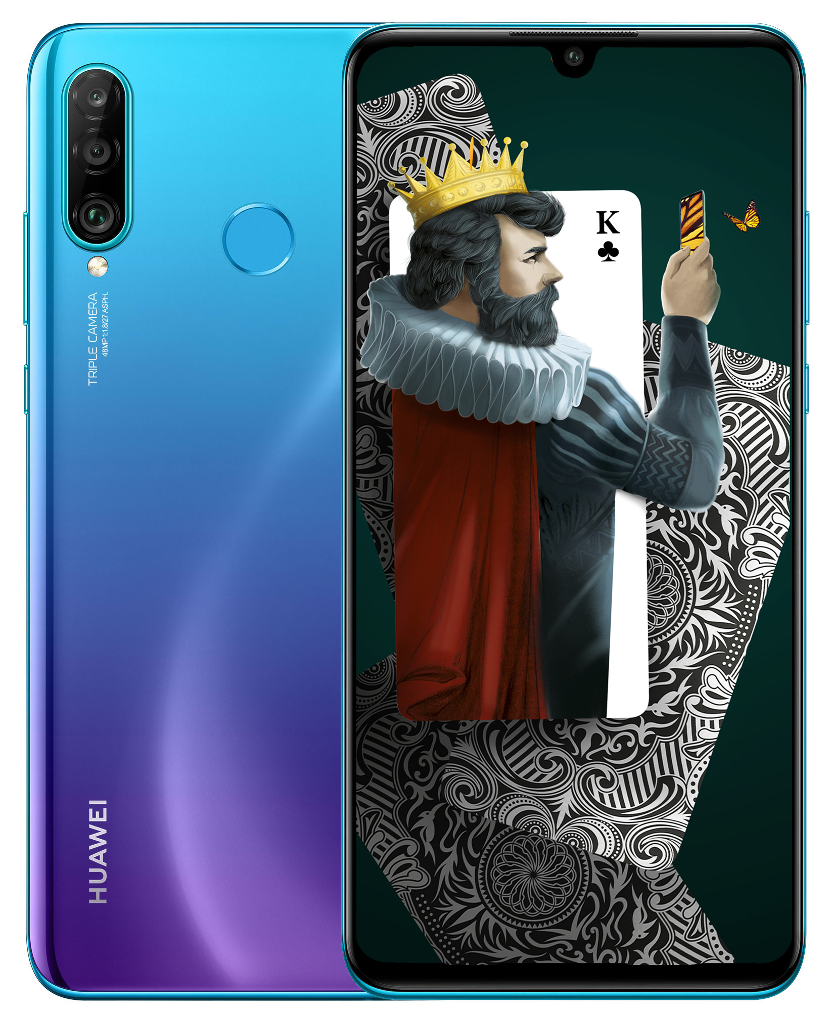 HUAWEI P30 lite 64GB 本体 Мобильный телефон Huawei P30 Lite 4/64GB Midnight Black – фото